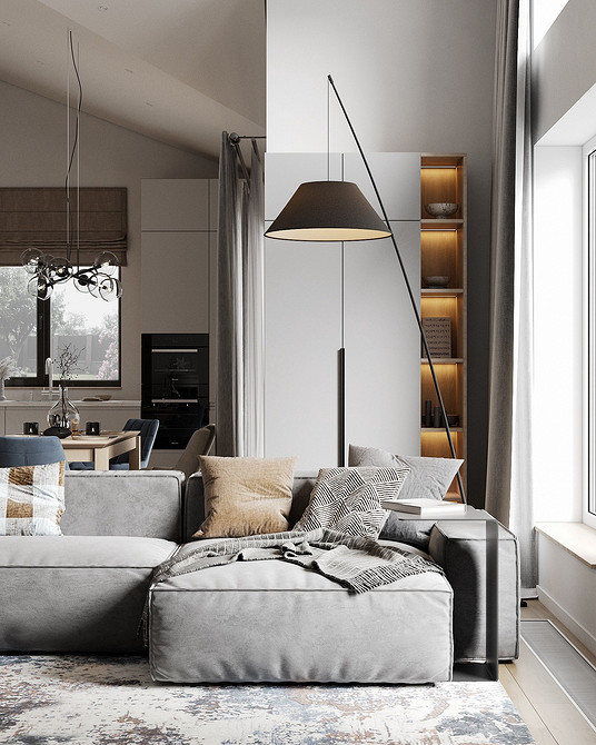 Інтер'єр з сірими меблями: ідеї для спальні, вітальні та інших кімнат.
