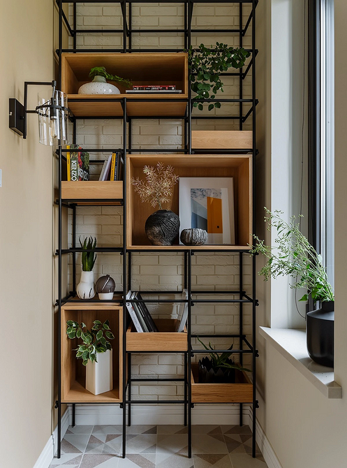 Сучасний дизайн шафи для балкону: стильне рішення для зберігання.