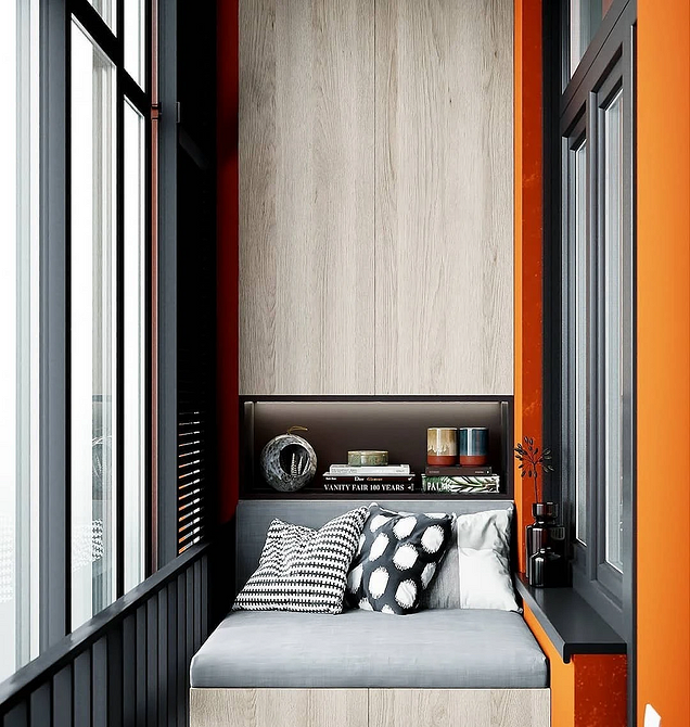 Варіанти шаф на балкон: вибір дизайну для оптимального використання простору