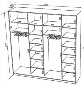 Як організувати простір у шафі-купе: експертні поради та рішення — Шафа-купе в спальню