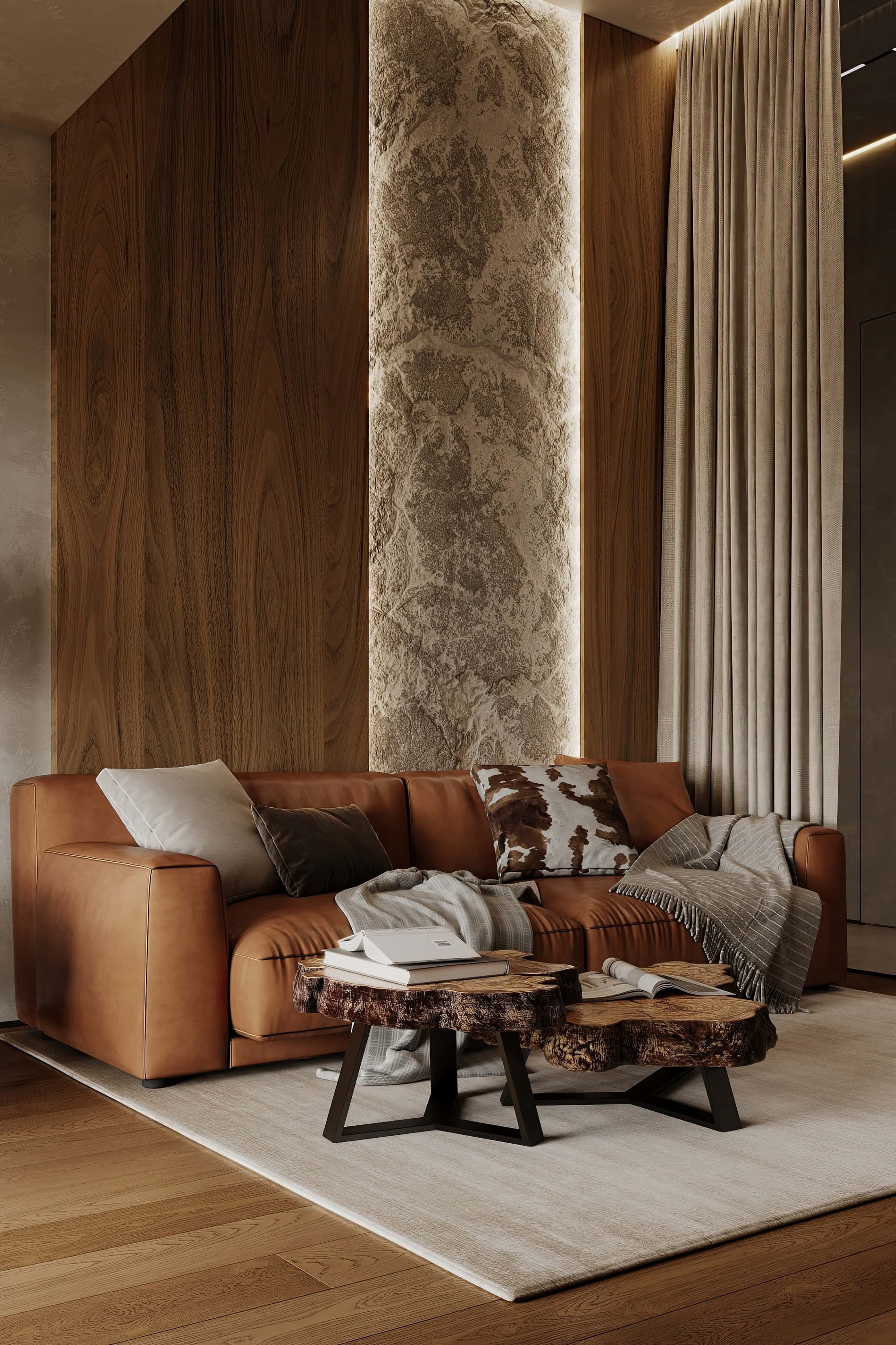 Сучасний дизайн будинку: гармонійне поєднання фактур для затишку та спокою.