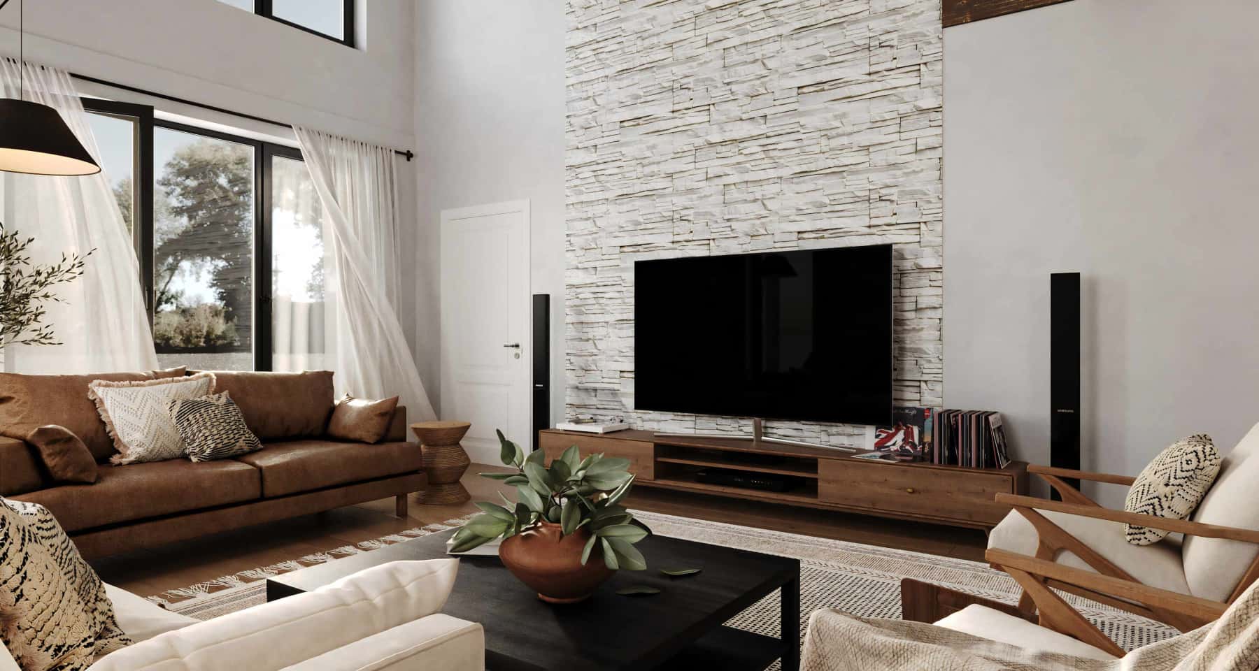 Сучасний дизайн будинку: сірий колір в інтер'єрі з акцентом на світлі тони та еко-матеріали.