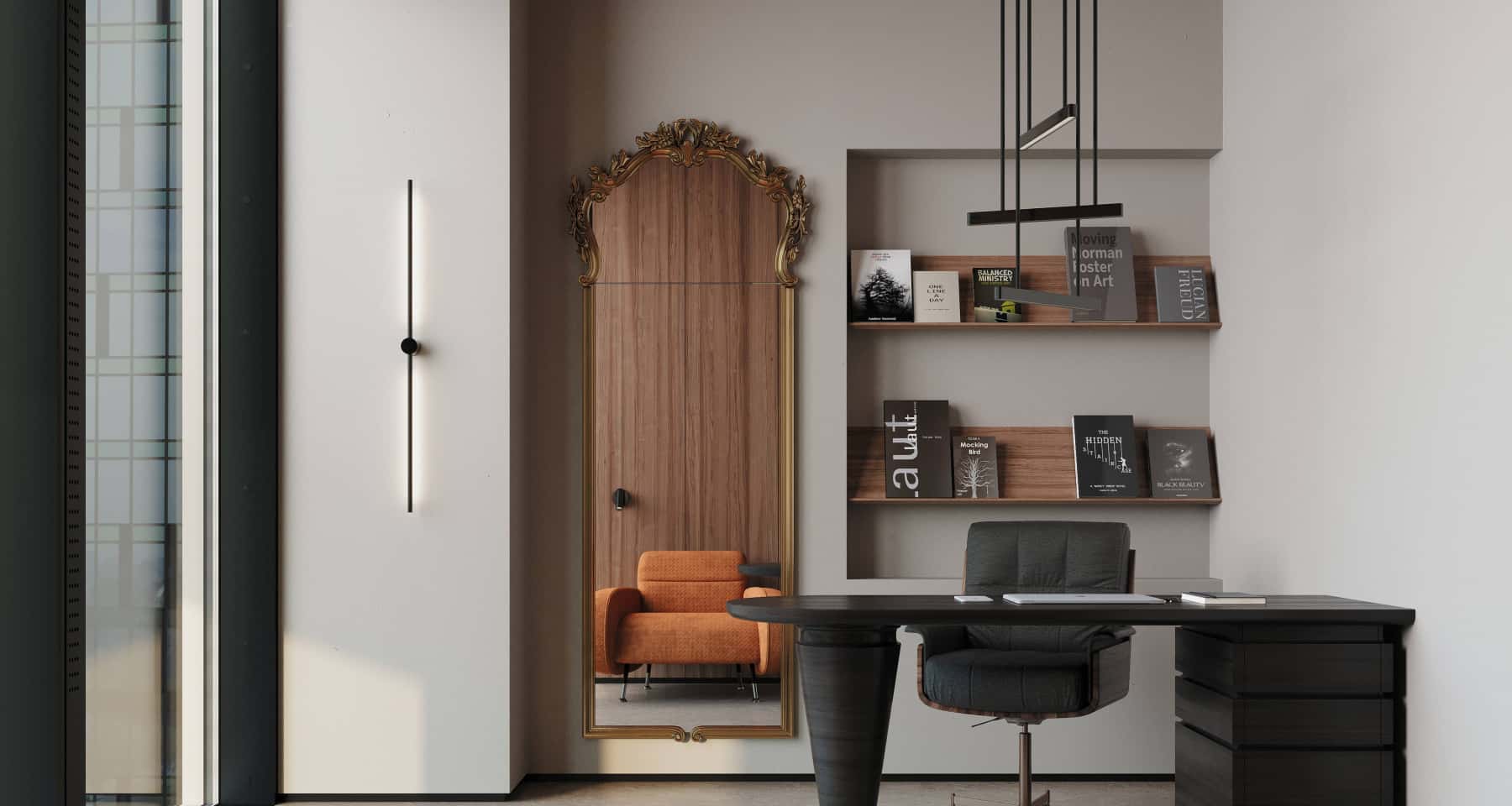 Елегантний інтер'єр в стилі джапанді з акцентом на текстури та тактильність.