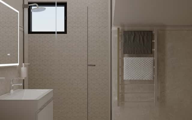 Неокласика в інтер'єрі: їдальня з великим столом та елегантними стільцями.