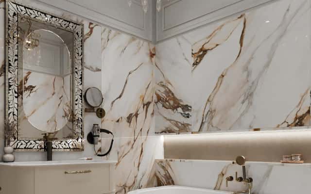 Інтер'єр заміського будинку: поєднання необроблених поверхонь лофту та елементів необароко.