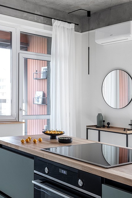 Текстурна дерев'яна стільниця з вираженими річними кільцями: акцент на природність матеріалу