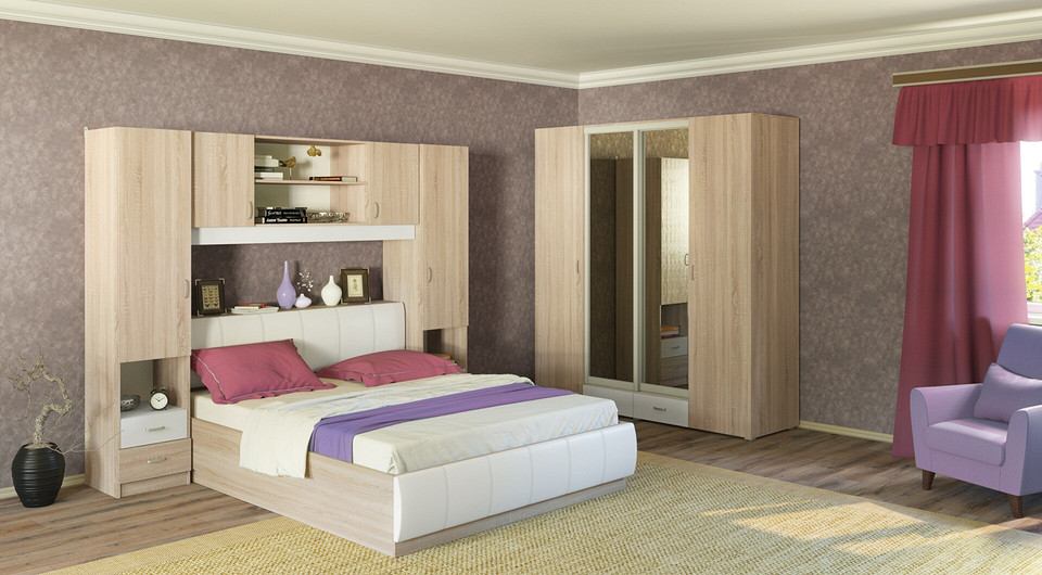 Сучасне ліжко з підйомним механізмом: ідеальне для зберігання ковдр та подушок.