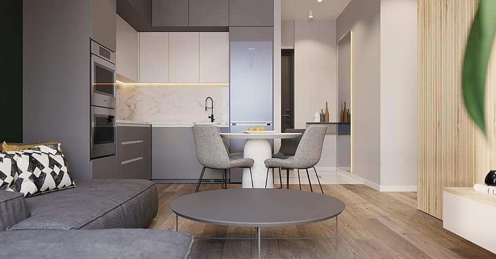 Кутовий диван на кухні в класичному стилі, елегантність та комфорт у кожній деталі.