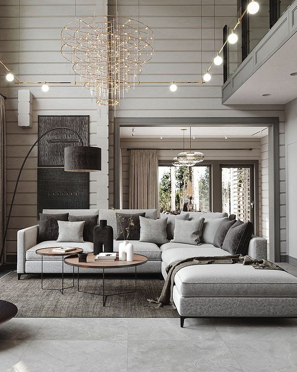 Кутовий диван у вітальні: приклади стильних інтер'єрів та поради щодо вибору декору.