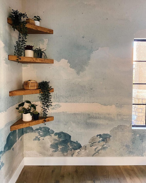 Стильні відкриті полиці: варіанти кріплення для створення унікального інтер'єрного дизайну.