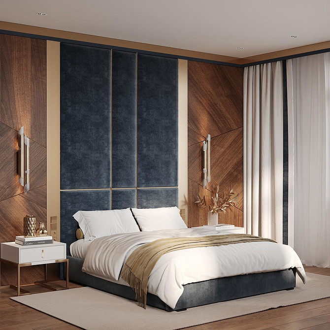 Сучасні ліжка з великим узголів'ям: вибір для стильної спальні.