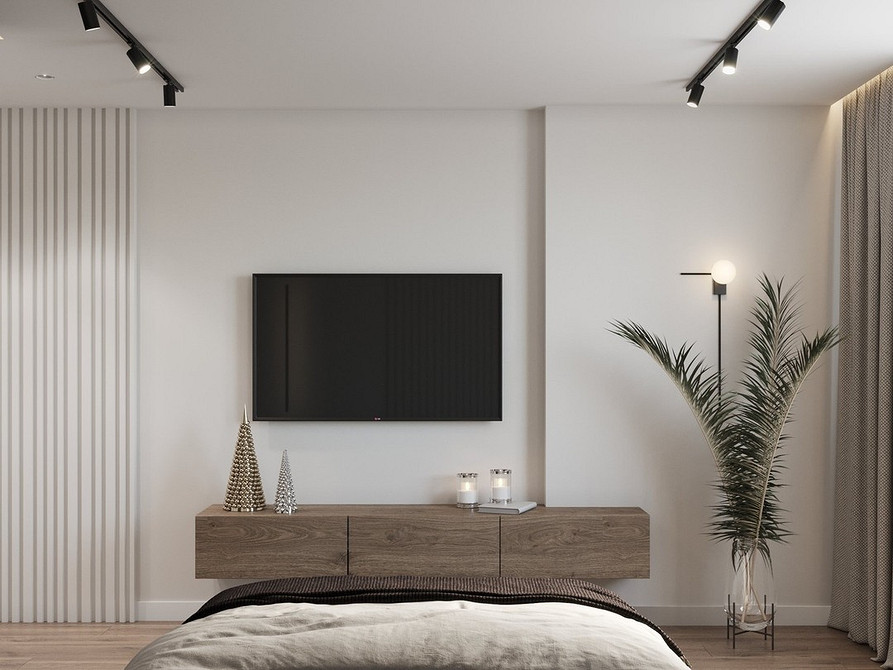 Тумба під телевізор в класичному стилі з декоративними елементами