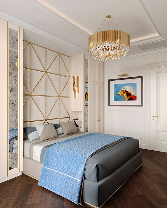 Дизайн шафи з дзеркалом для дитячої кімнати, безпечні матеріали