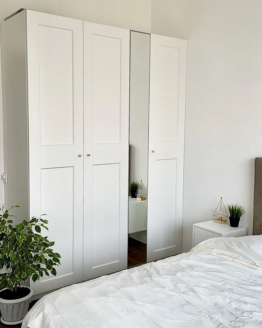 Дзеркальні шафи купе з піскоструйним малюнком, оригінальний декор