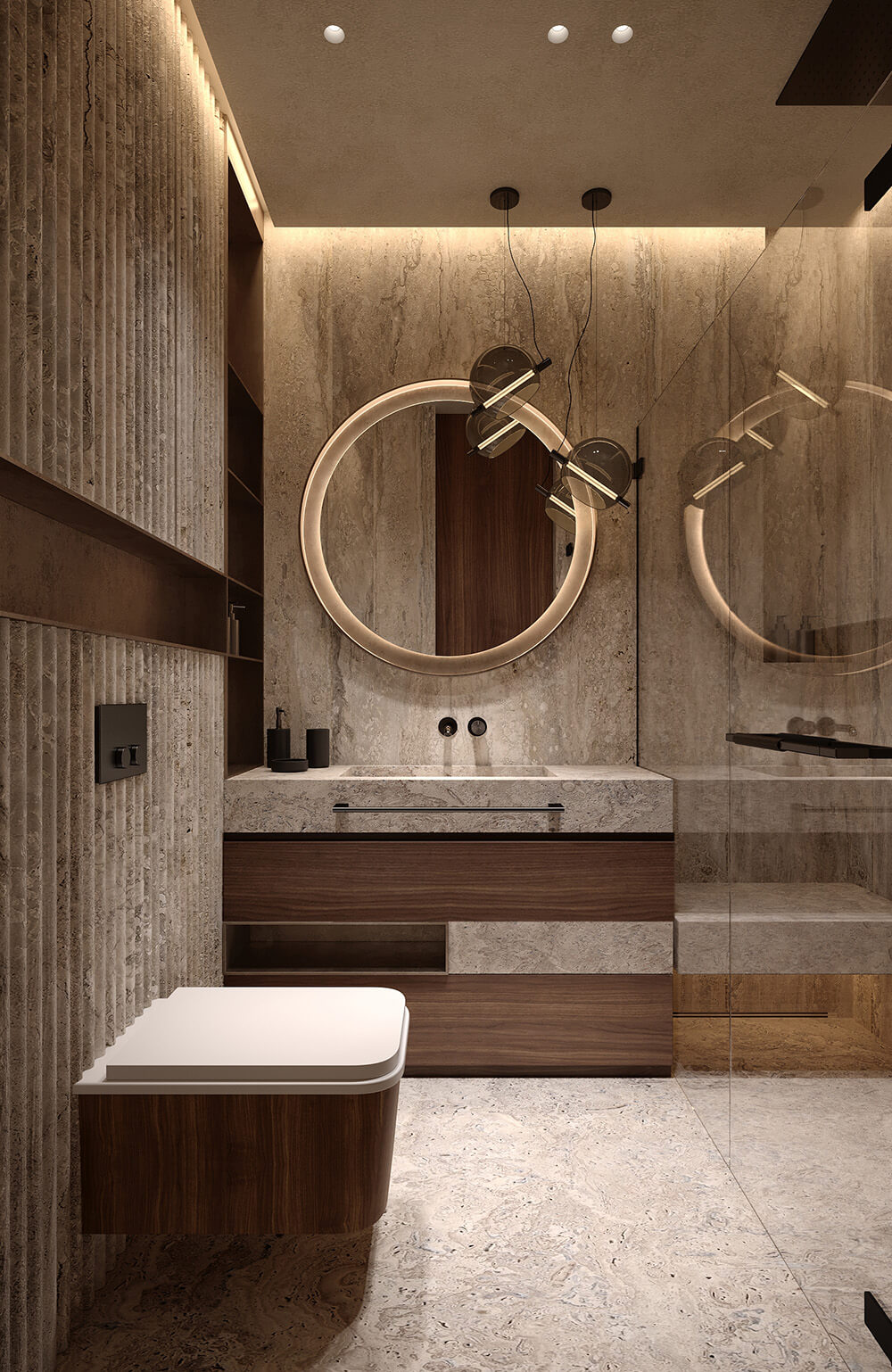 Неординарний дизайн ванної кімнати з використанням кольорової сантехніки: творчі рішення.