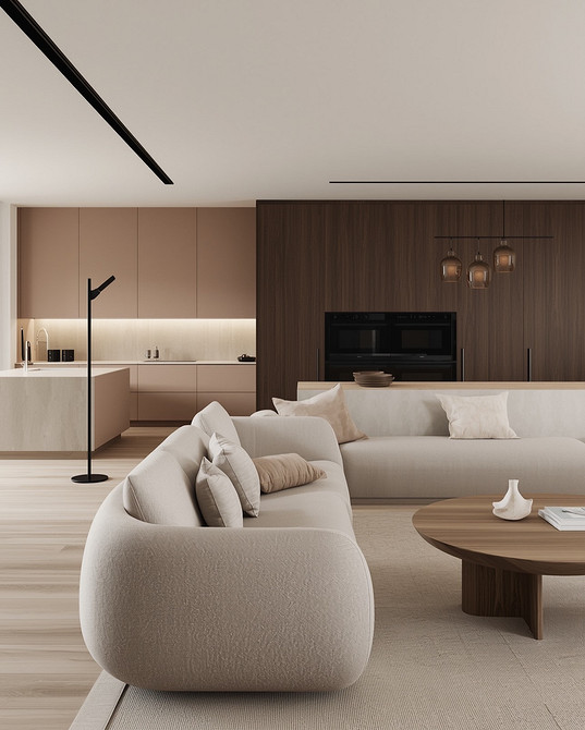 Стильний диван з оригінальним дизайном оббивки, тренди 2026 року.