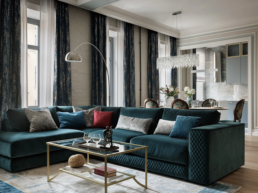 Функціональний диван з вбудованими полицями для зберігання речей 2026 рік.