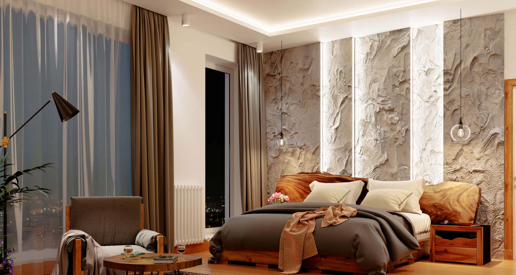 Релакс з видом Дизайн ванної кімнати 2026 з панорамними вікнами та видом на сад