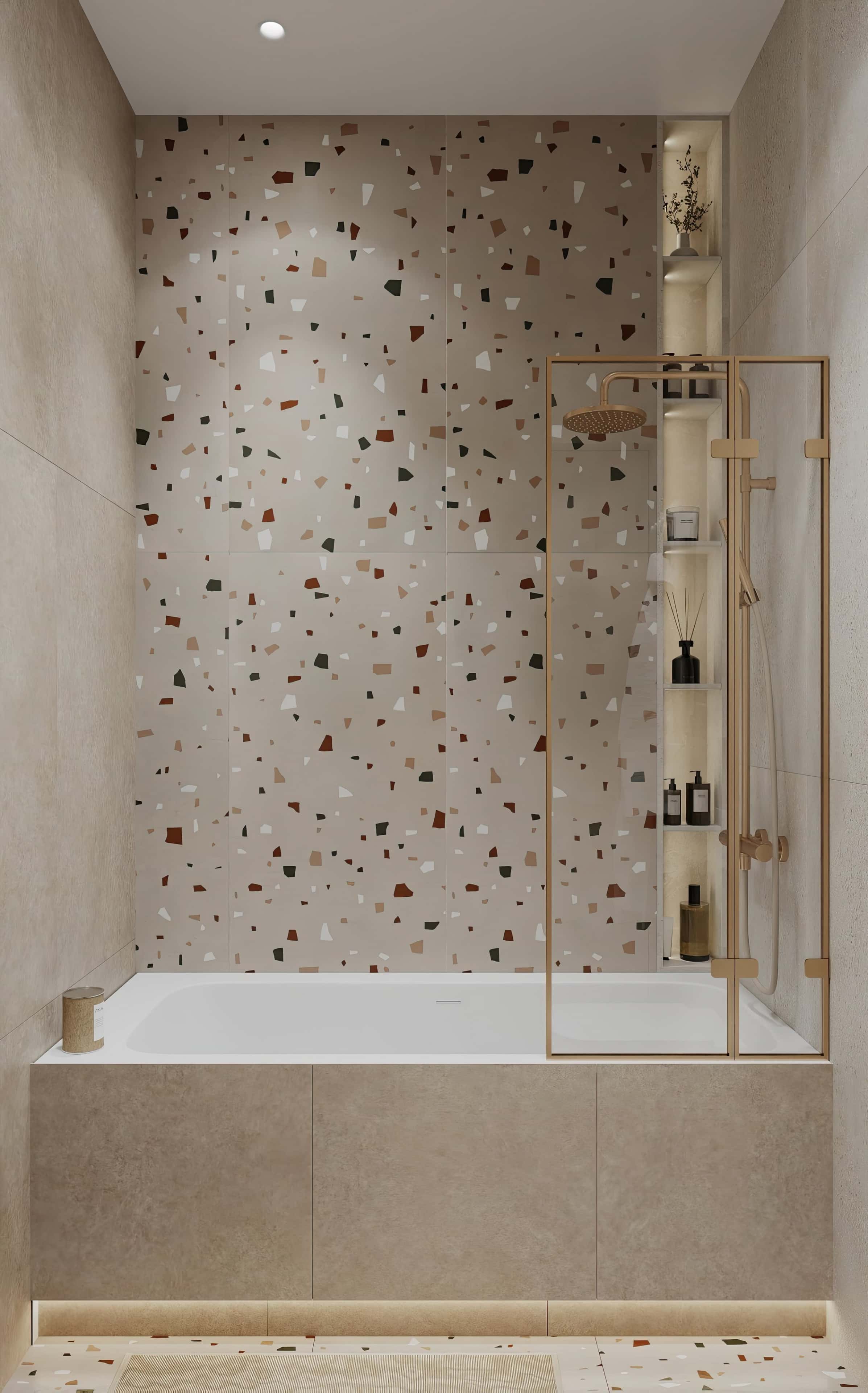 Дитяча мрія 2026 Простора дитяча кімната з панорамними вікнами та яскравою мозаїкою в дизайні 2026