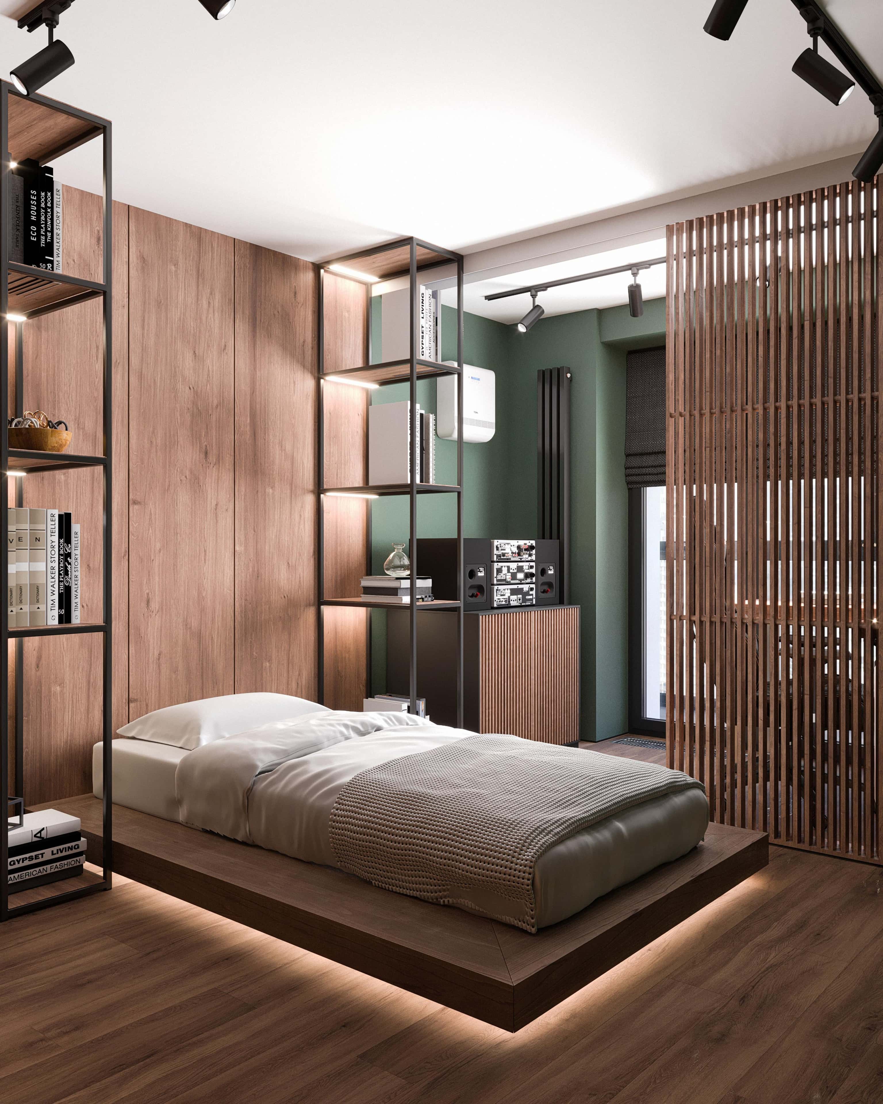 Трендовий інтер'єр 2026: дизайн маленької квартири з використанням світлих кольорів та мінімалізму.