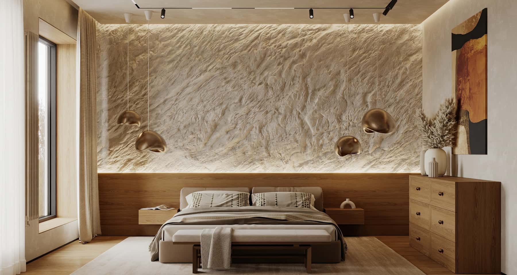 Інтер'єр маленької квартири 2026: вдале зонування простору за допомогою меблів.