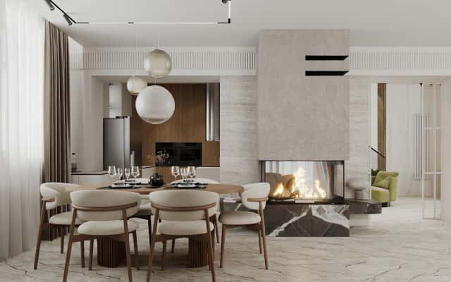 Сучасний дизайн інтер'єру преміум класу з акцентом на освітлення та простір