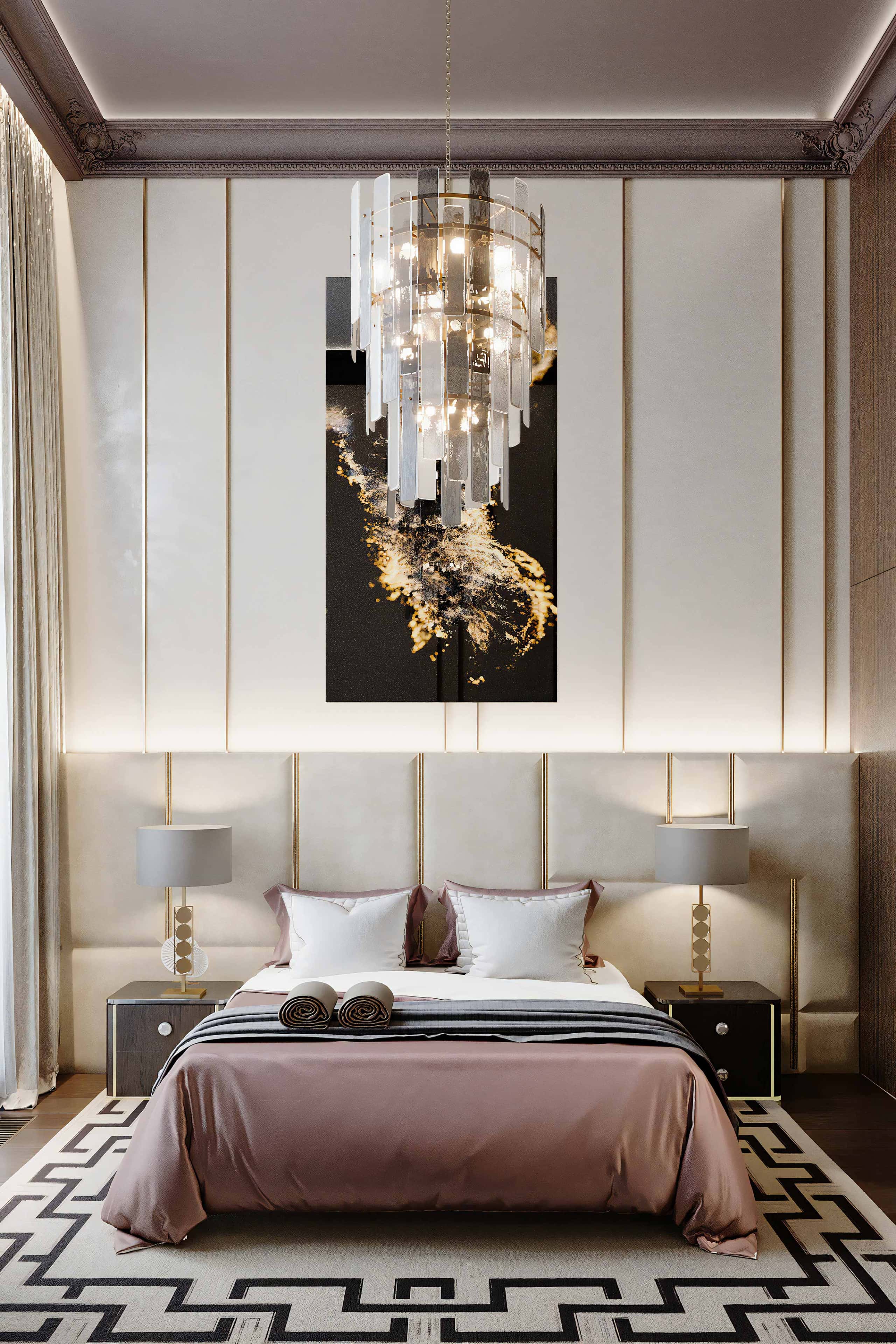 Розкішний дизайн квартири 2026: поєднання арт-деко та сучасних тенденцій.