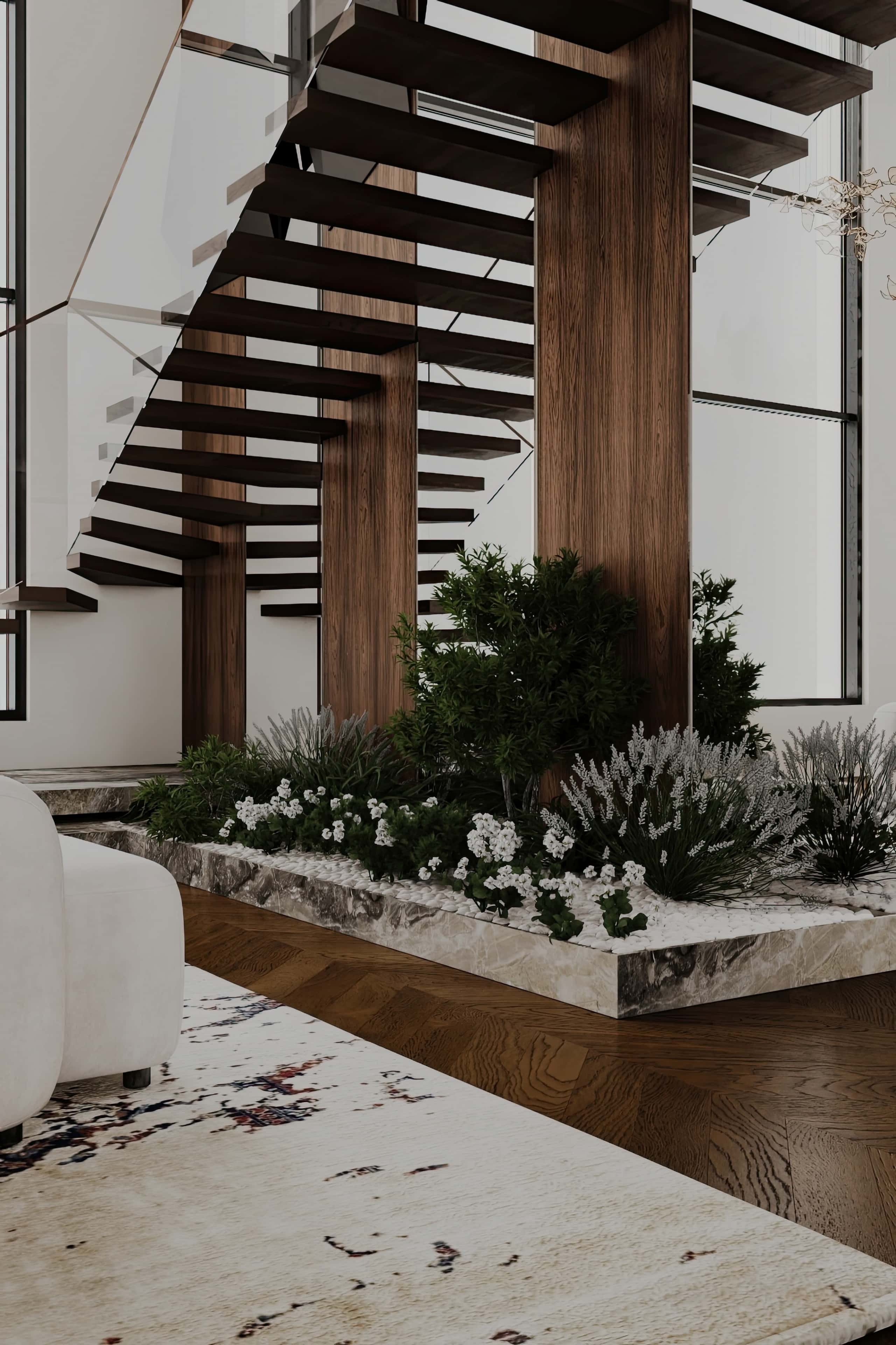 Дизайн інтер'єру преміум класу в сучасному стилі з акцентом на комфорт та елегантність