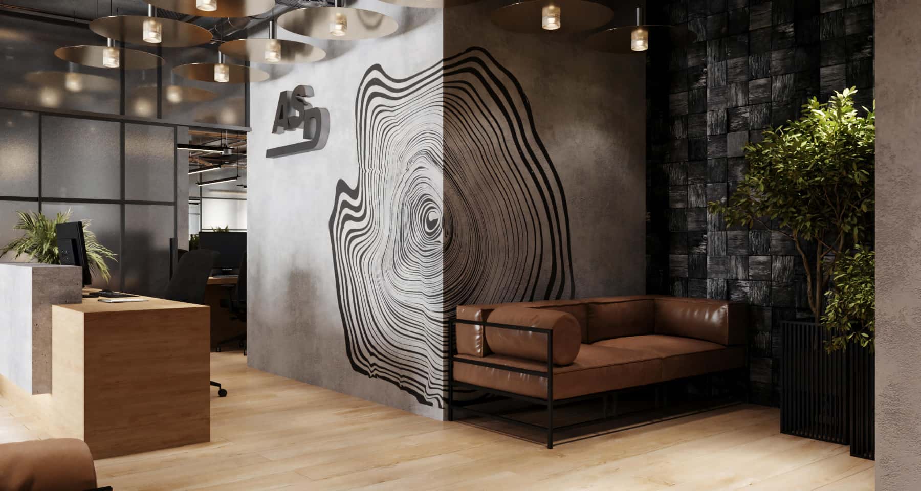 Офісні перегородки з матового скла для конфіденційності та стильного дизайну.