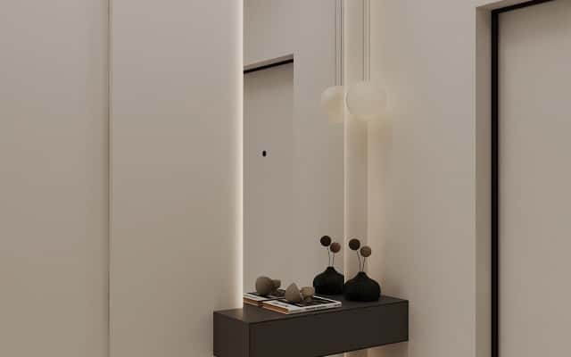 Дизайн трикімнатної квартири 2026: сучасна кухня у світлих тонах