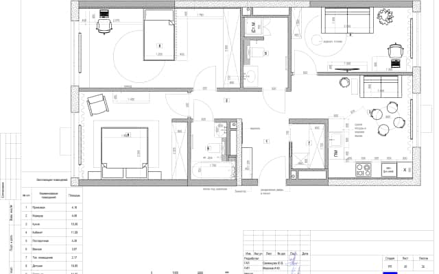 Сучасний дизайн трикімнатної квартири 2026: ванна кімната з душовою кабіною та підвісною сантехнікою.