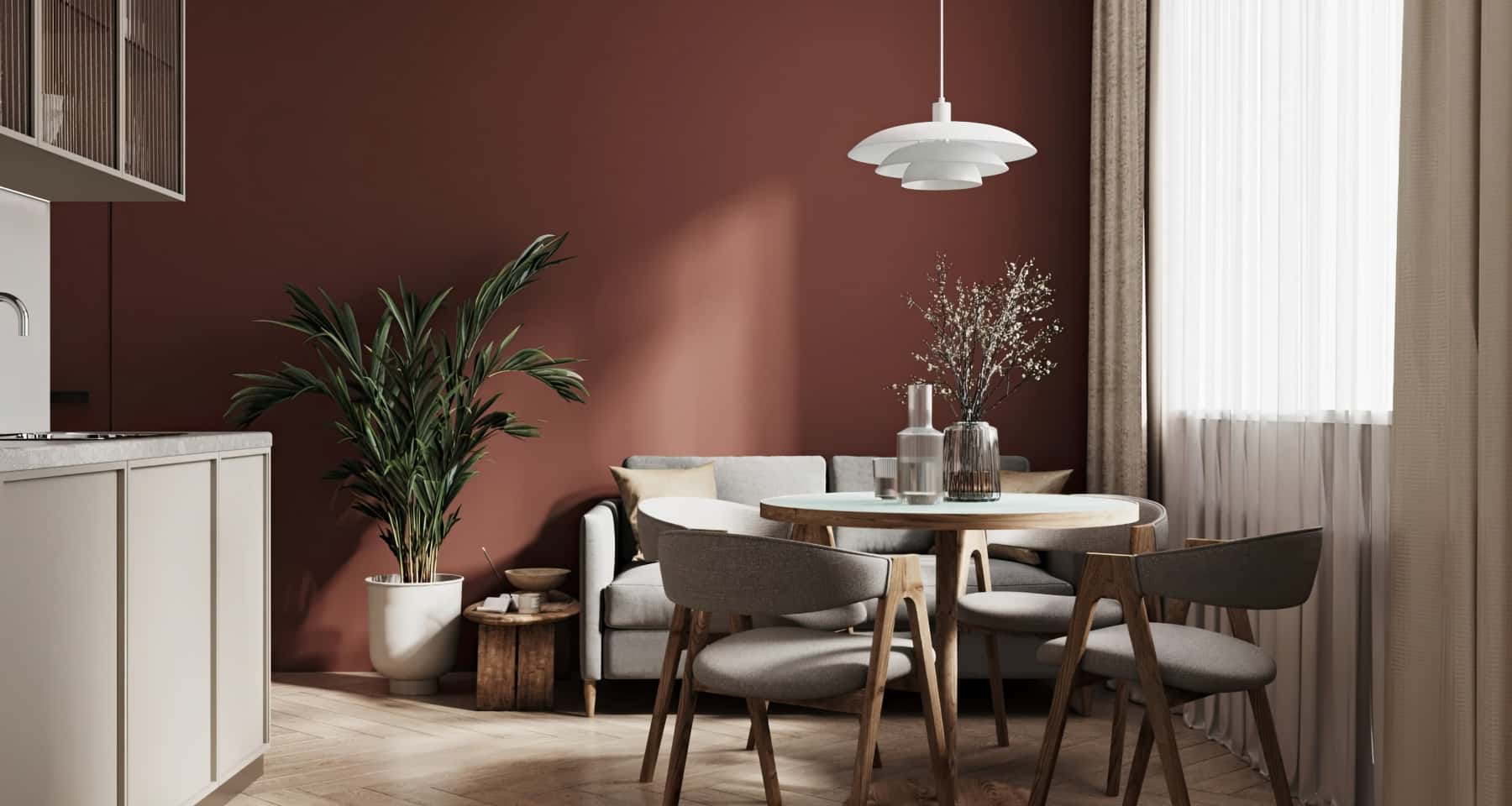 Інтер'єр трикімнатної квартири 2026: дитяча кімната на замовлення для двох дітей.