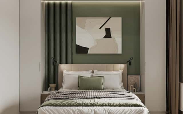 Дизайн 3-кімнатної квартири 2026 у стилі мінімалізм зі світлими тонами