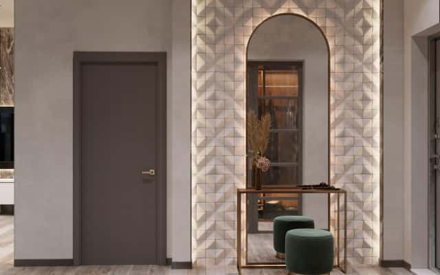 Елітний ремонт квартири в Києві: деталі інтер'єру, елегантні меблі, вишуканий декор