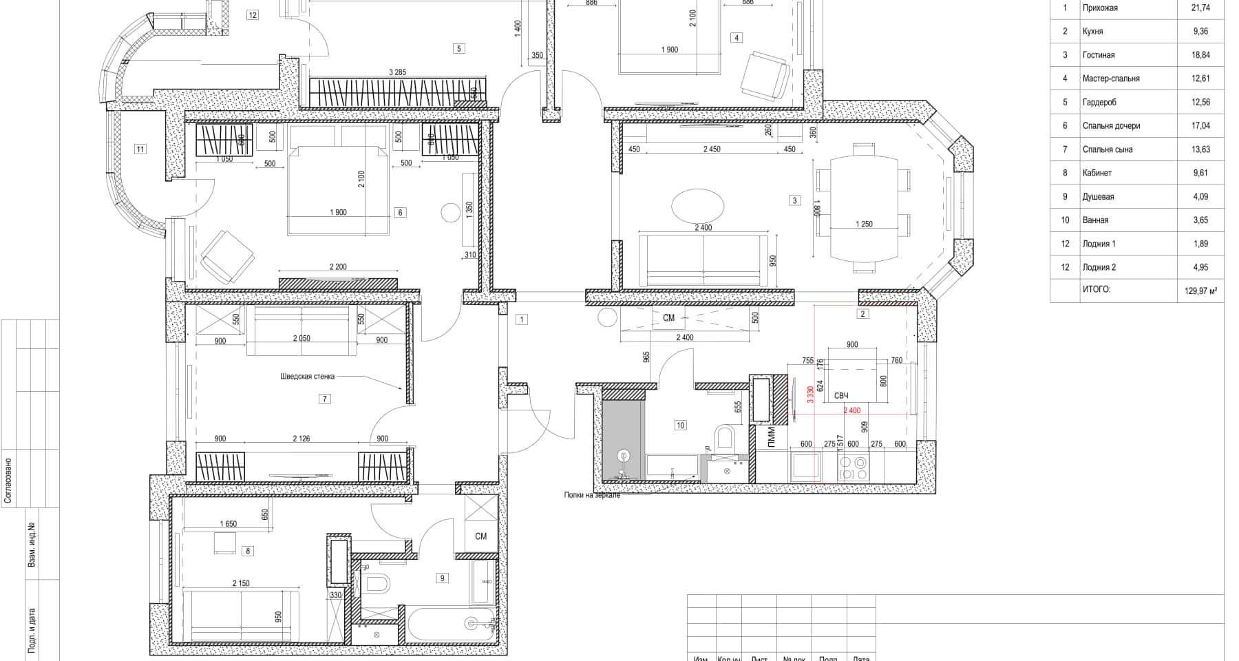 Елітний ремонт квартири у Києві: просторий балкон з зоною відпочинку та видом на місто.