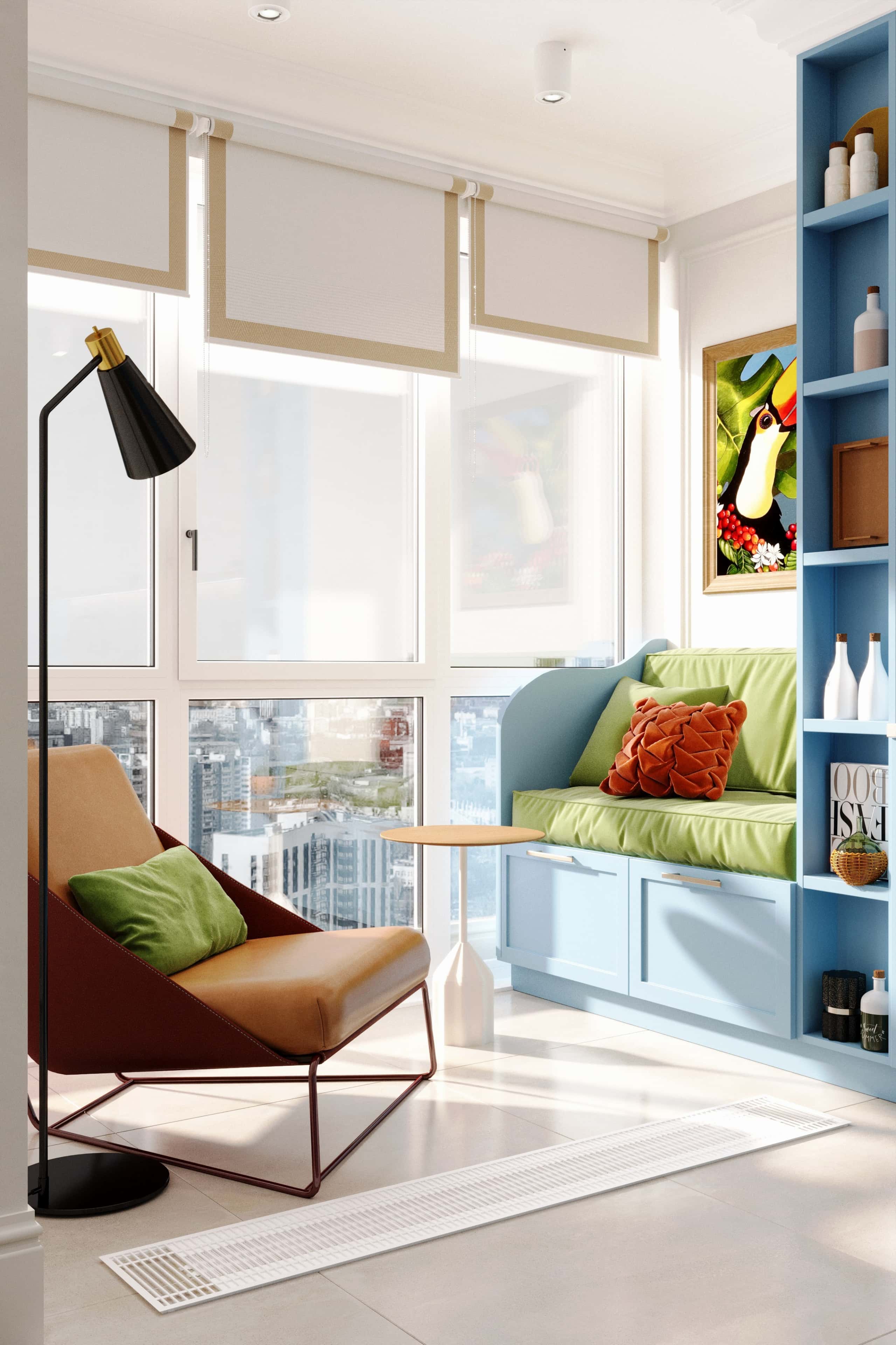 Яскраві інтер'єри 2026: поєднання рожевого та зеленого в дизайні дитячої кімнати.