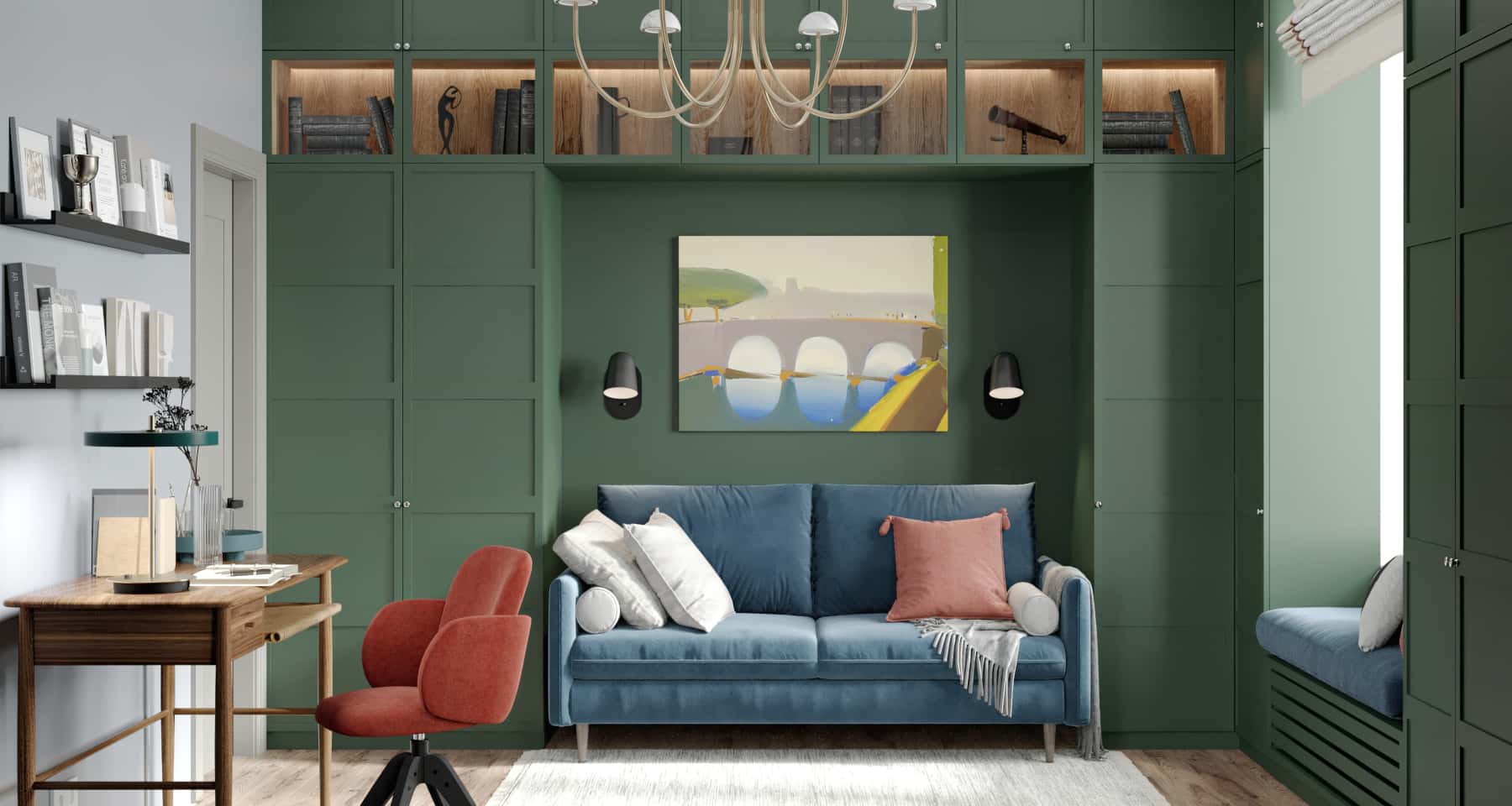 Сучасний дизайн інтер'єру: яскраві кольори та унікальні рішення 2026