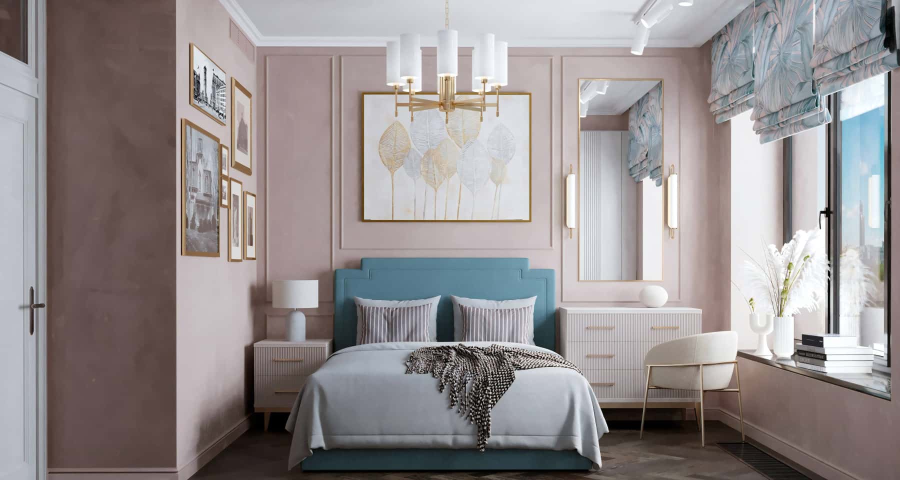 Кольорові тренди 2026: Яскрава кухня з акцентами жовтого та зеленого кольорів.