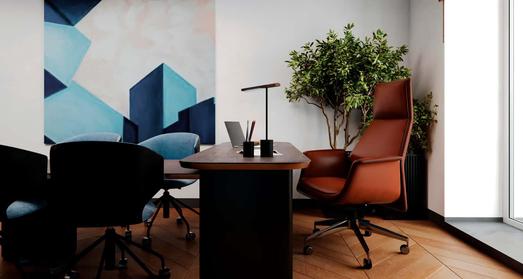 Офіс Open Space Сучасний ремонт офісу в Києві 2026: відкритий простір з робочими місцями