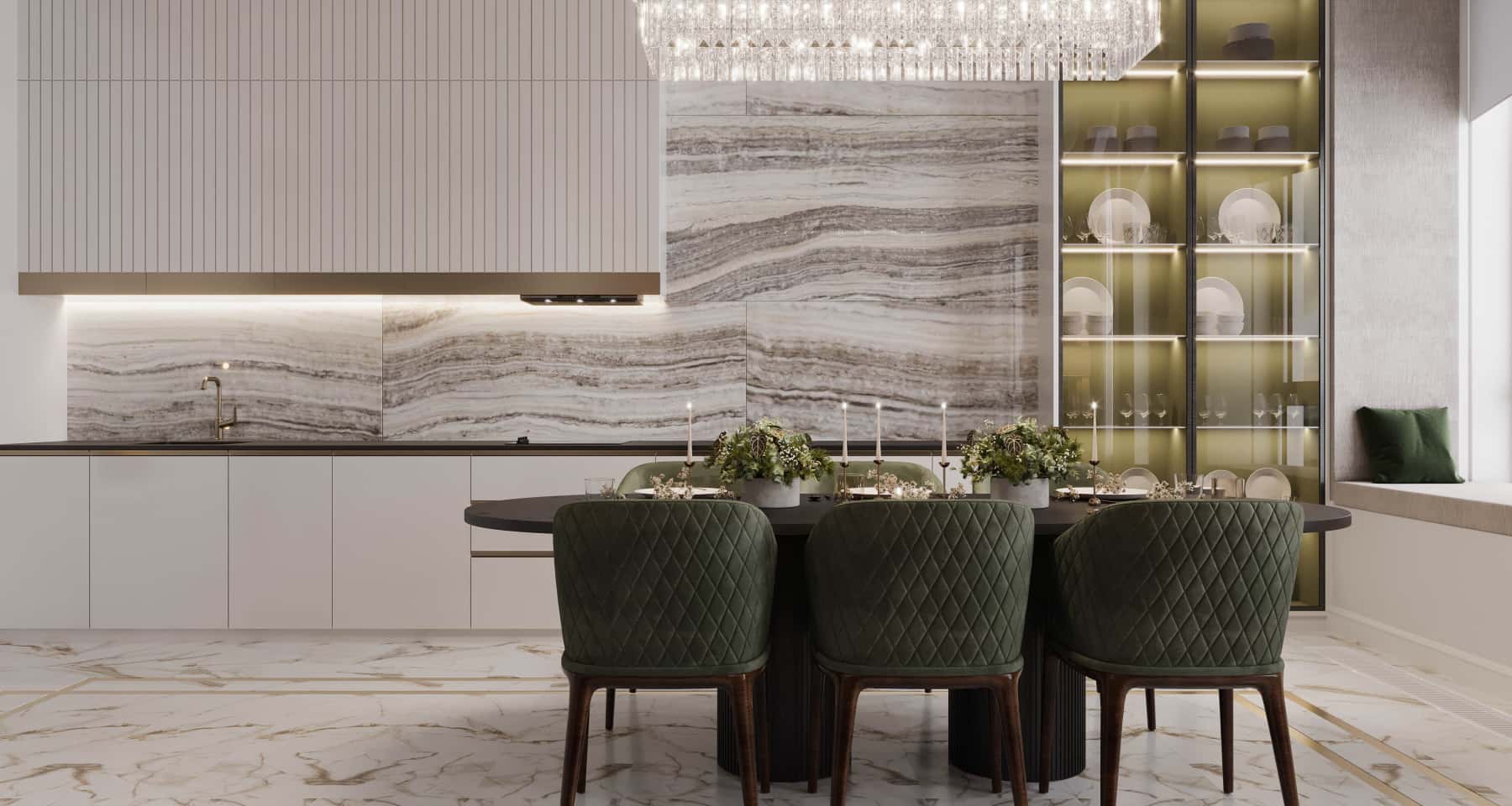 Ванна кімната 2026 у квартирі: дизайн в неокласичному стилі з ретро-елементами