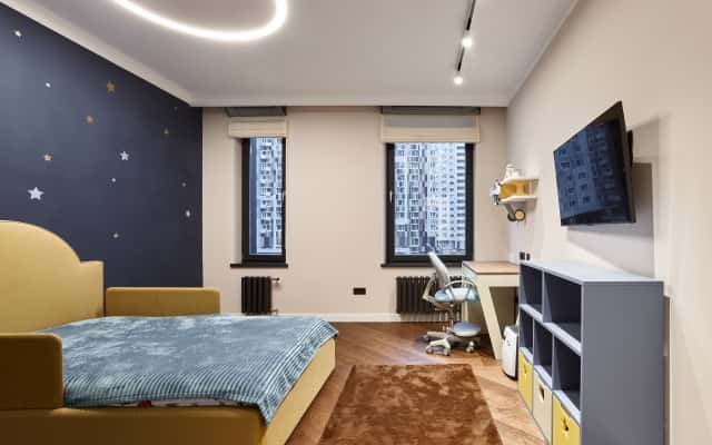 Стильний інтер'єр квартири 32 м² з вдалим зонуванням та освітленням 2026