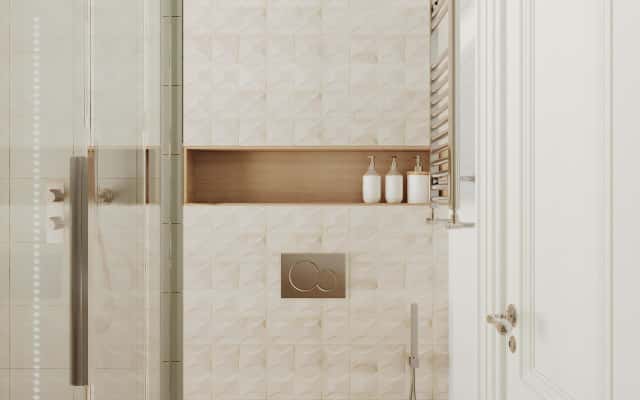 Інтер'єр будинку для сім'ї з дітьми: функціональний дизайн та сучасні меблі у світлих тонах.