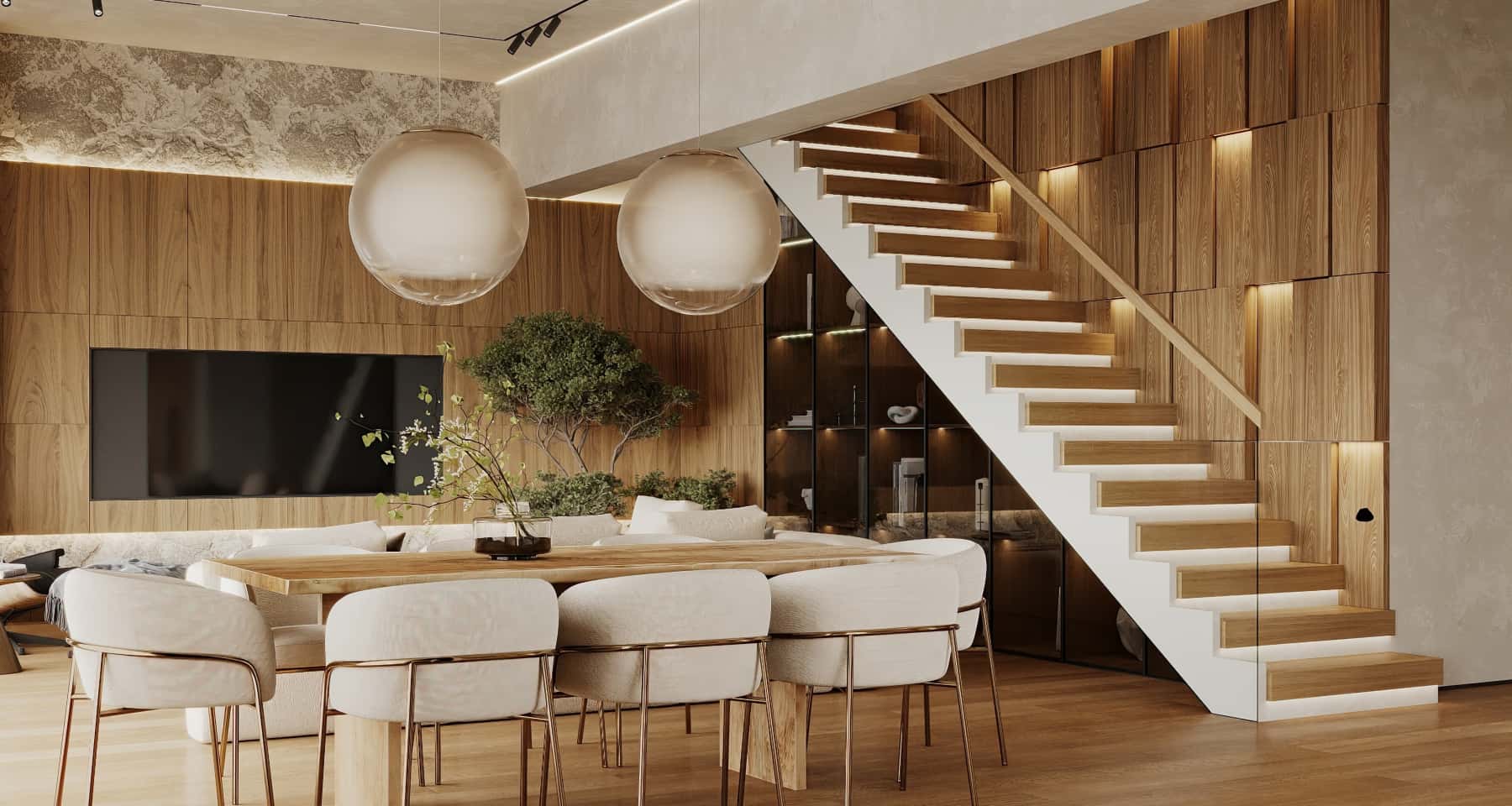 Сучасний дизайн будинку для сім'ї: мрії стають реальністю у заміському будинку.