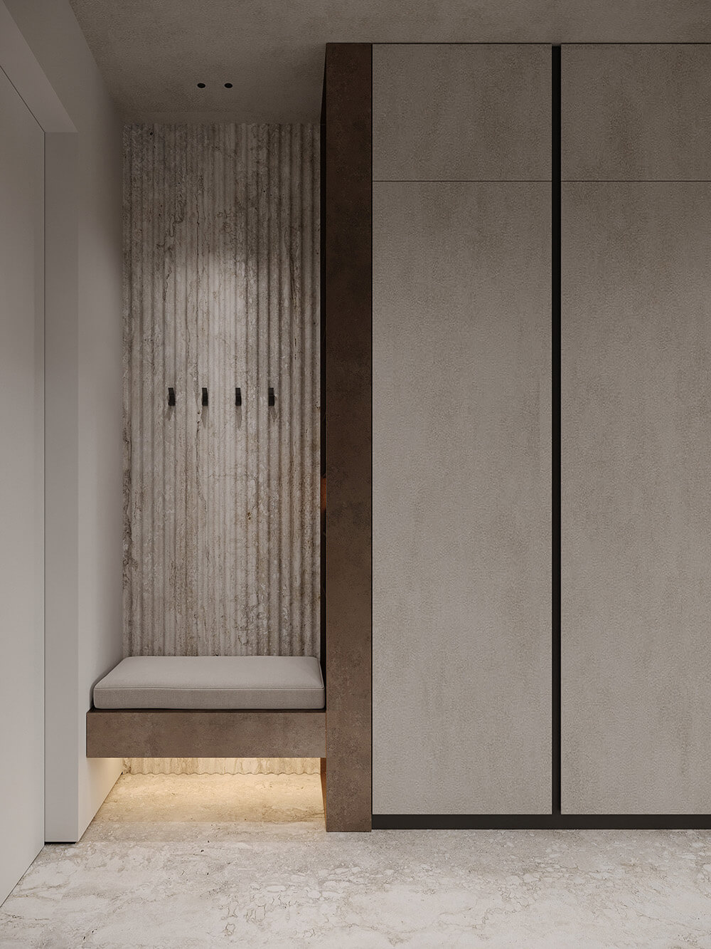 Зручні системи зберігання взуття для підтримання порядку в передпокої.