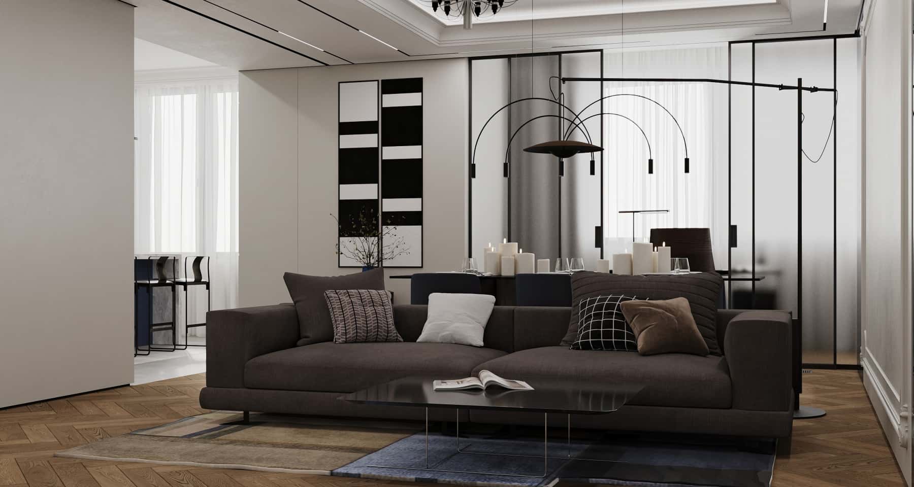 Сучасний дизайн трикімнатної квартири 2026 року: інтер'єр та ремонтні роботи.