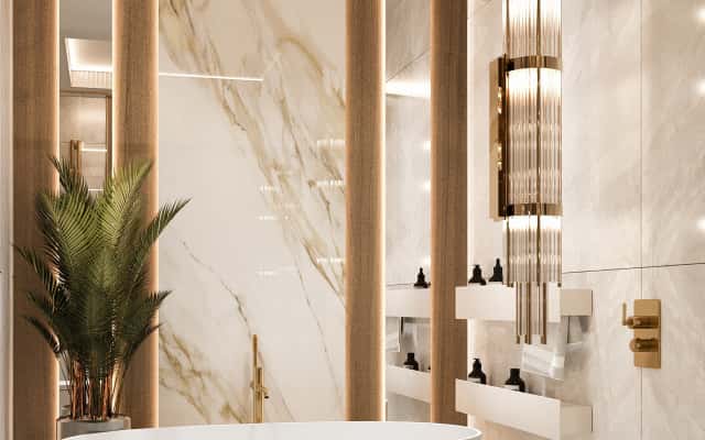 Дизайн трикімнатної квартири 2026, кухня, ергономічні рішення, сучасні технології