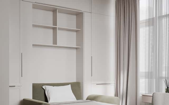 Кухня-студія в трикімнатній квартирі після сучасного ремонту 2026