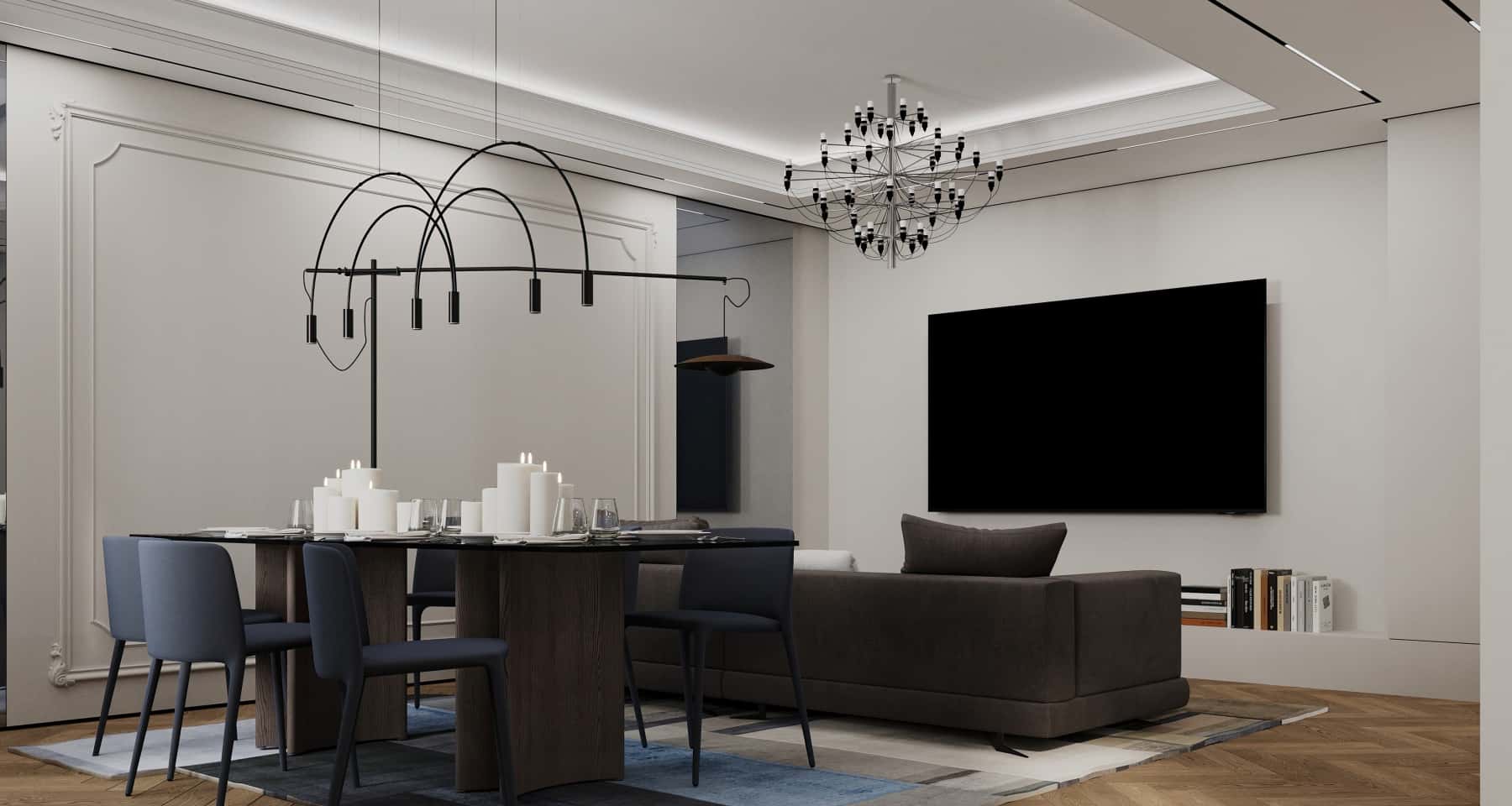 Планування ремонту трикімнатної квартири в сучасному стилі з урахуванням страхування.