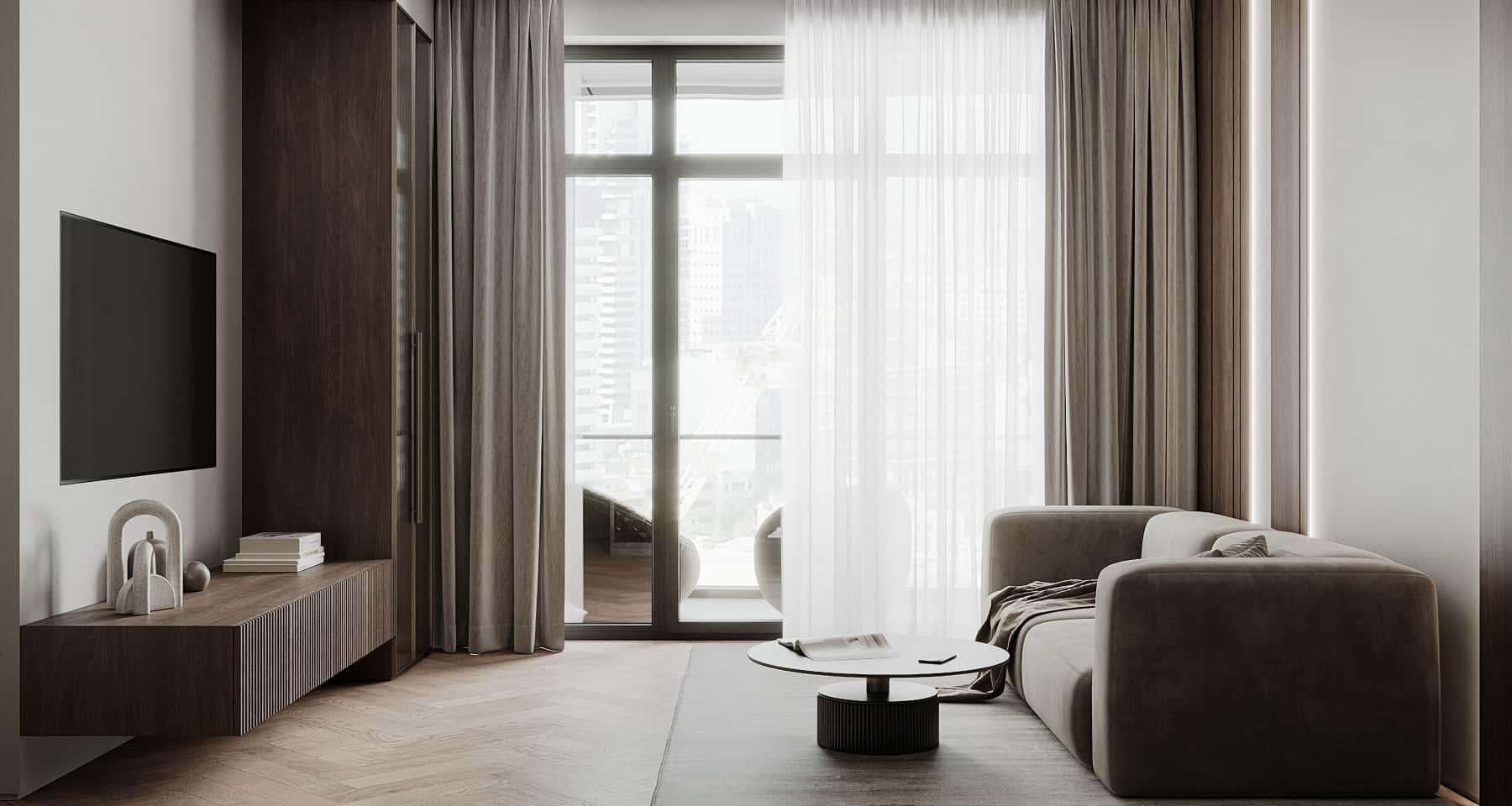 Стильний інтер'єр квартири у стилі джапанді 2026: практичність та краса.