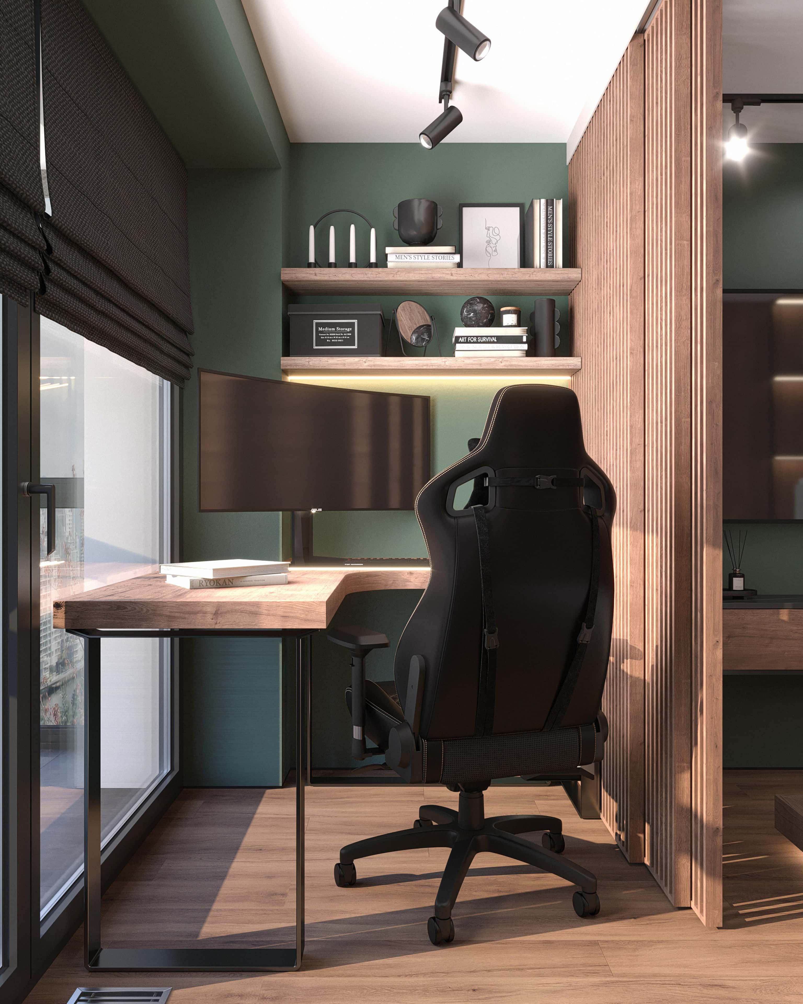 Приклад дизайну інтер'єру у стилі джапанді 2026 з елементами мінімалізму.